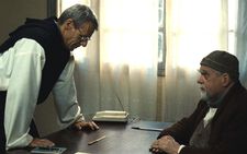 Lambert Wilson and Michael Lonsdale in Of Gods And Men, shot by Caroline Champetier